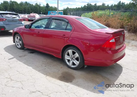 2010 Ford Fusion Sport из США, поврежденный, VIN 3FAHP0DC7AR192513